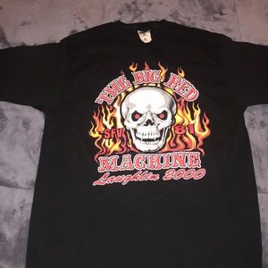 Skull graphic tee